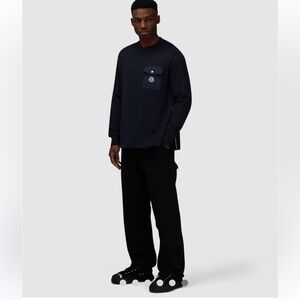 Moncler Felpa Girocollo Front Pocket Sweatshirt